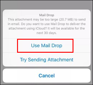 So senden Sie große Dateien per E-Mail
