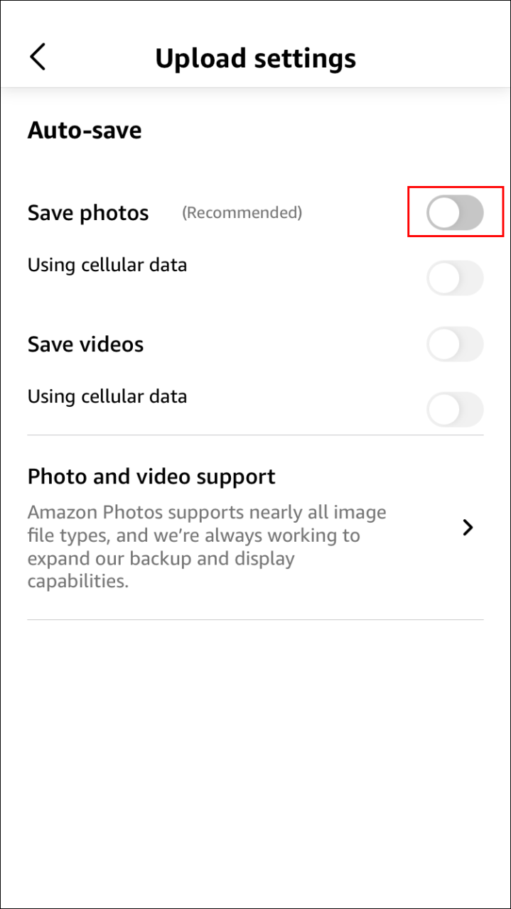 So beheben Sie, dass Amazon Photos nicht gesichert wird