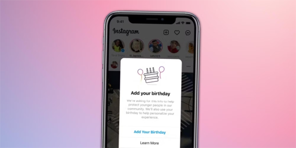 Warum fragt Instagram nach meinem Geburtstag?