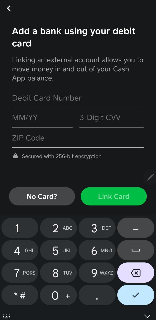 So fügen Sie der Cash-App eine Debitkarte hinzu