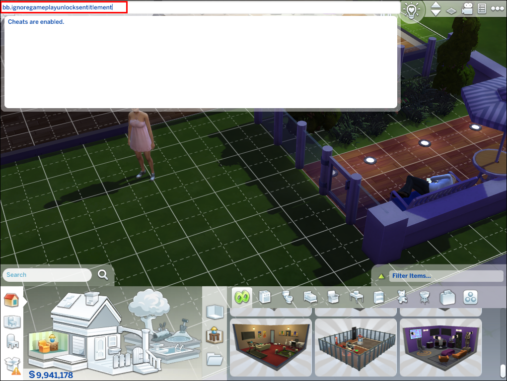 So entsperren Sie alle Objekte in Sims 4