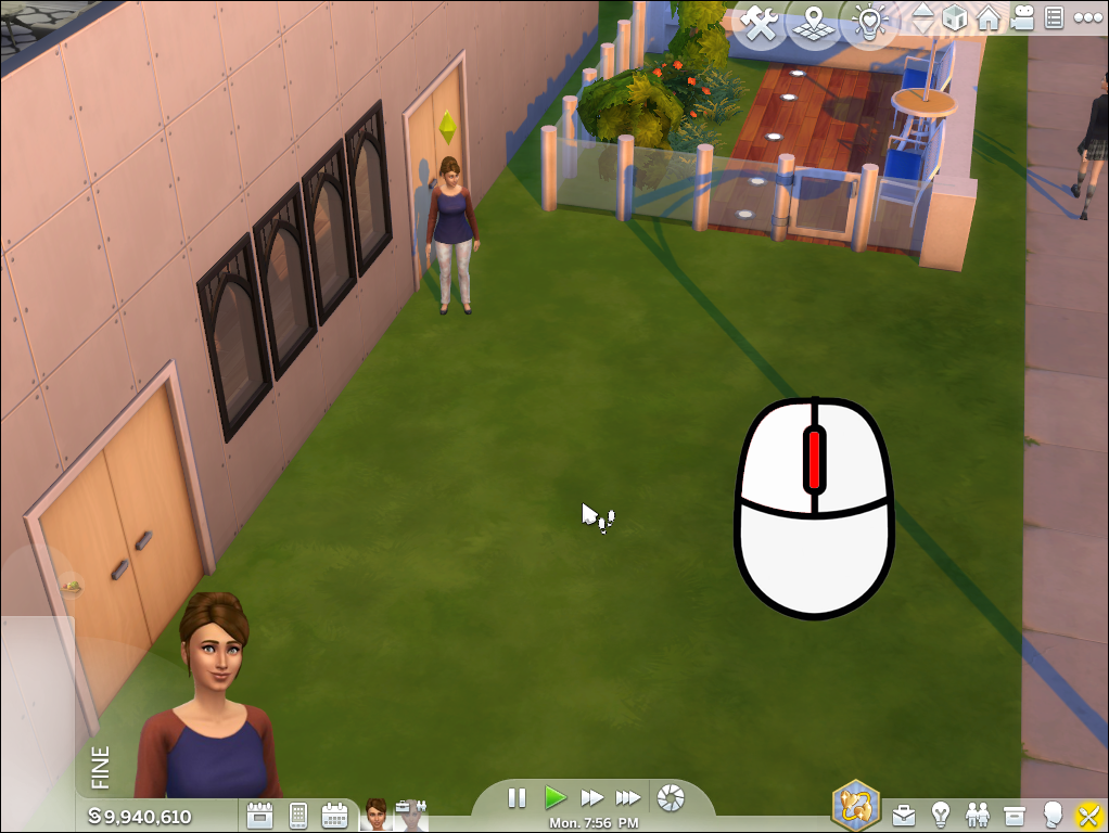 So drehen Sie den Kamerawinkel in Die Sims 4