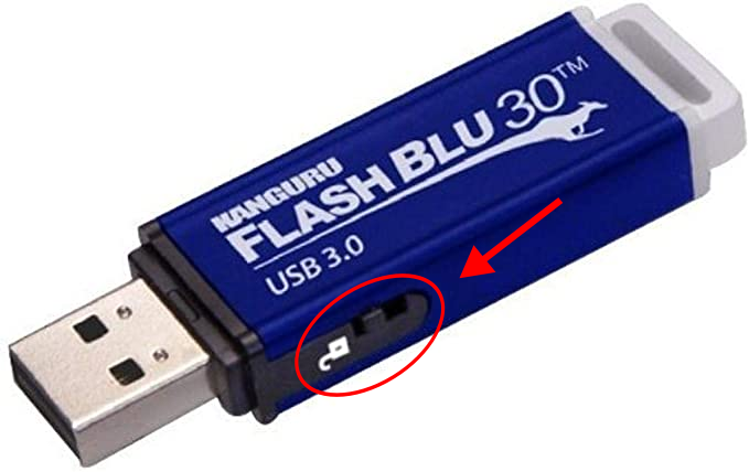 So entfernen Sie den Schreibschutz von einem USB-Stick
