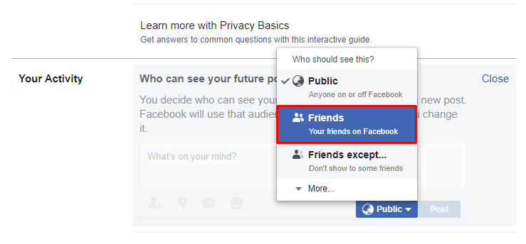 So machen Sie Ihr Profil auf Facebook privat